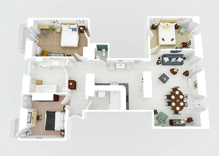 Somptueux 137m2 Vue Carre D'or Апартаменти Мантон